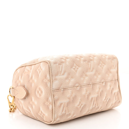 Louis Vuitton Empreinte Monogram Summer Stardust Speedy Bandouliere 20 Beige Clair 4 of 11