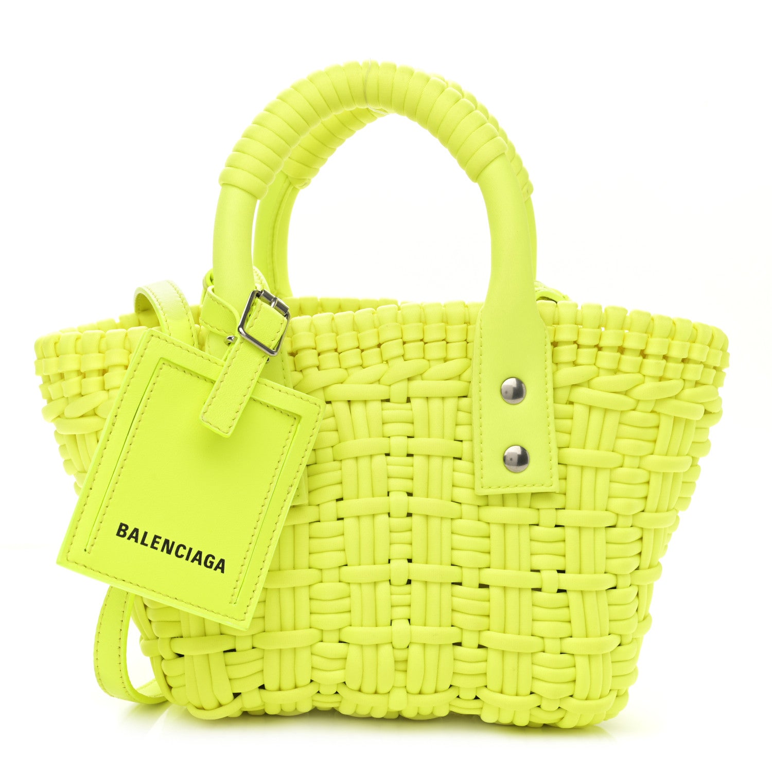 BALENCIAGA　BISTRO Balenciaga Black XL Giant Bistro Basket Tote Bag