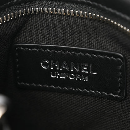 Chanel Lambskin Quilted Crossbody Bag Black 7 of 9