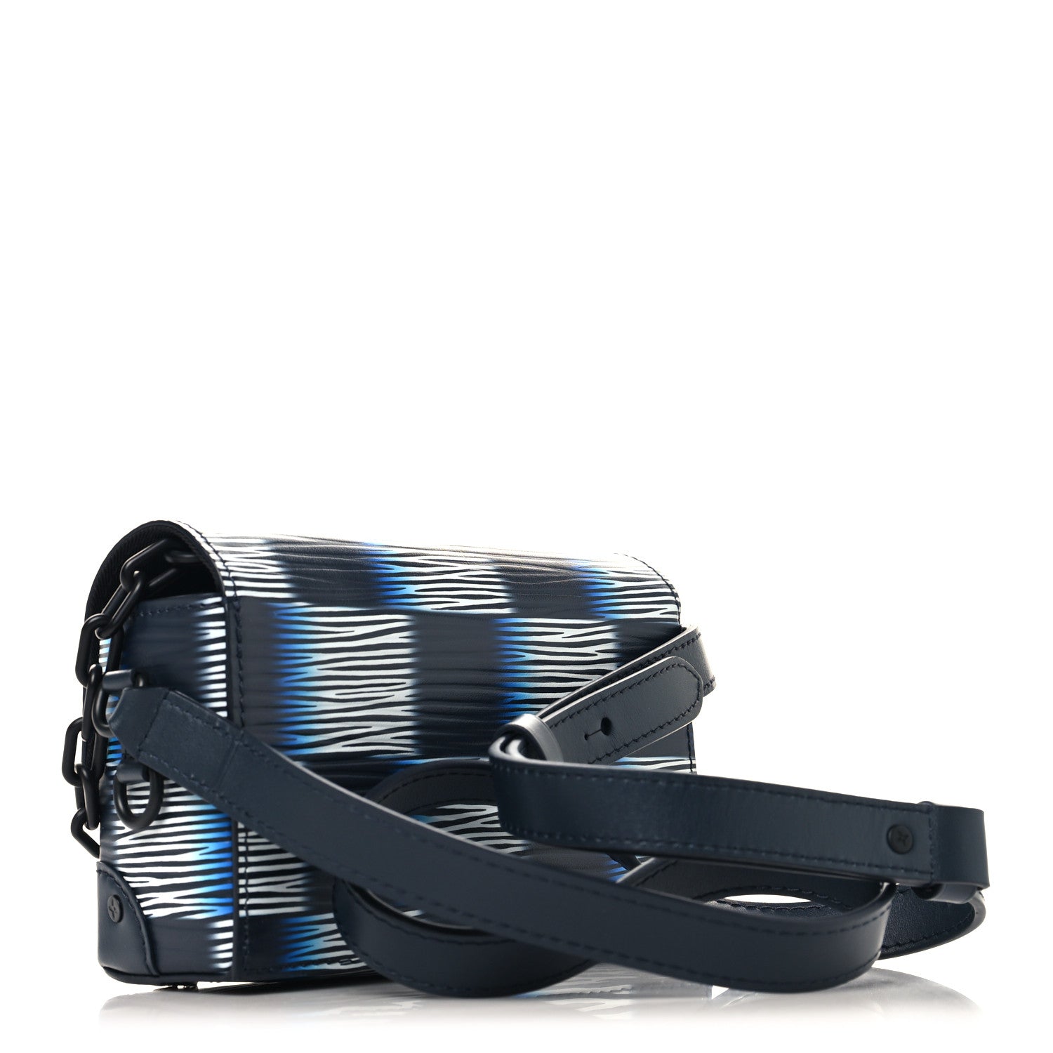 Louis Vuitton Damier Rush Epi Steamer Wearable Wallet Blue Moon 3 of 10