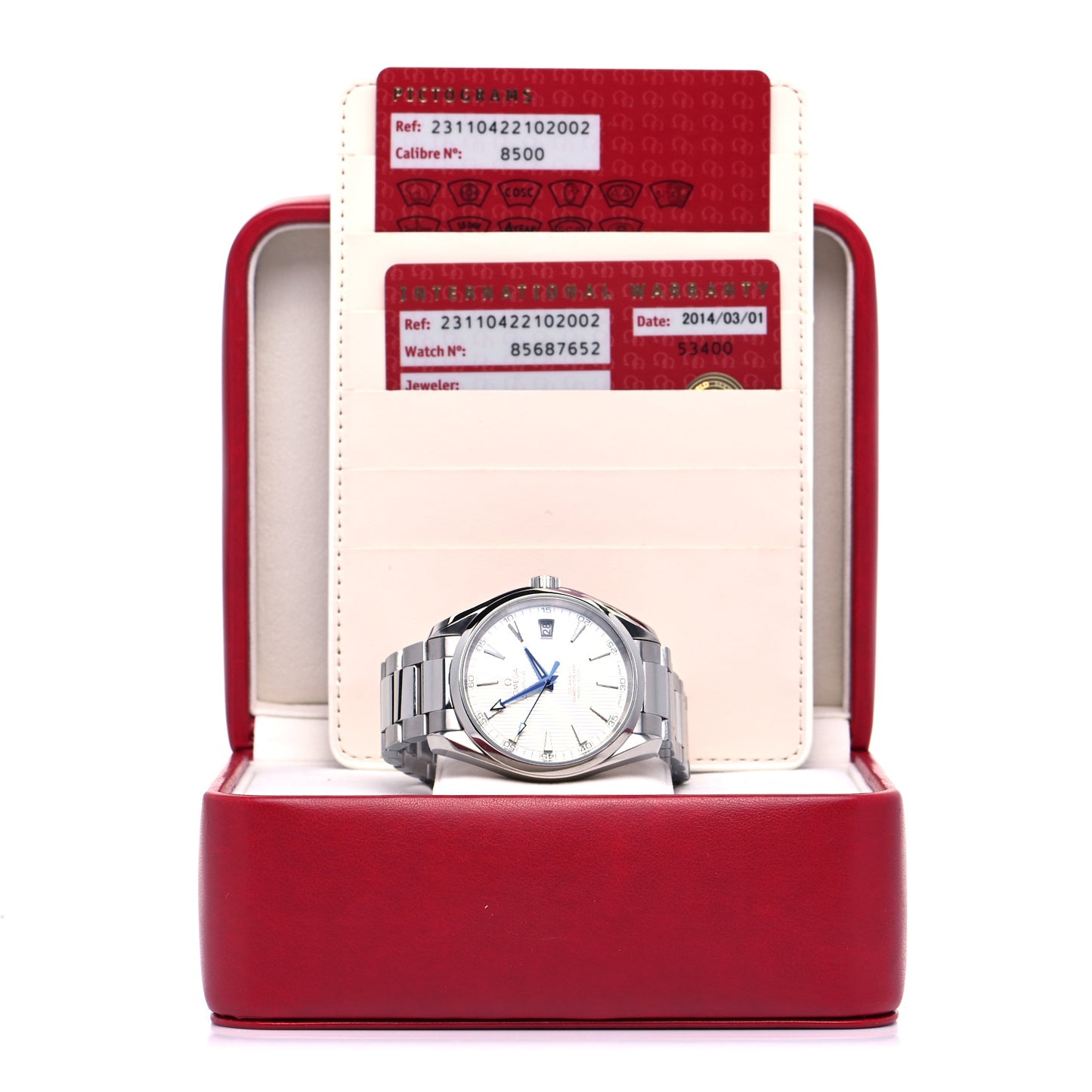 Stainless Steel 41mm Seamaster Aqua Terra Co-Axial Automatic Watch 231.10.42.21.02.002