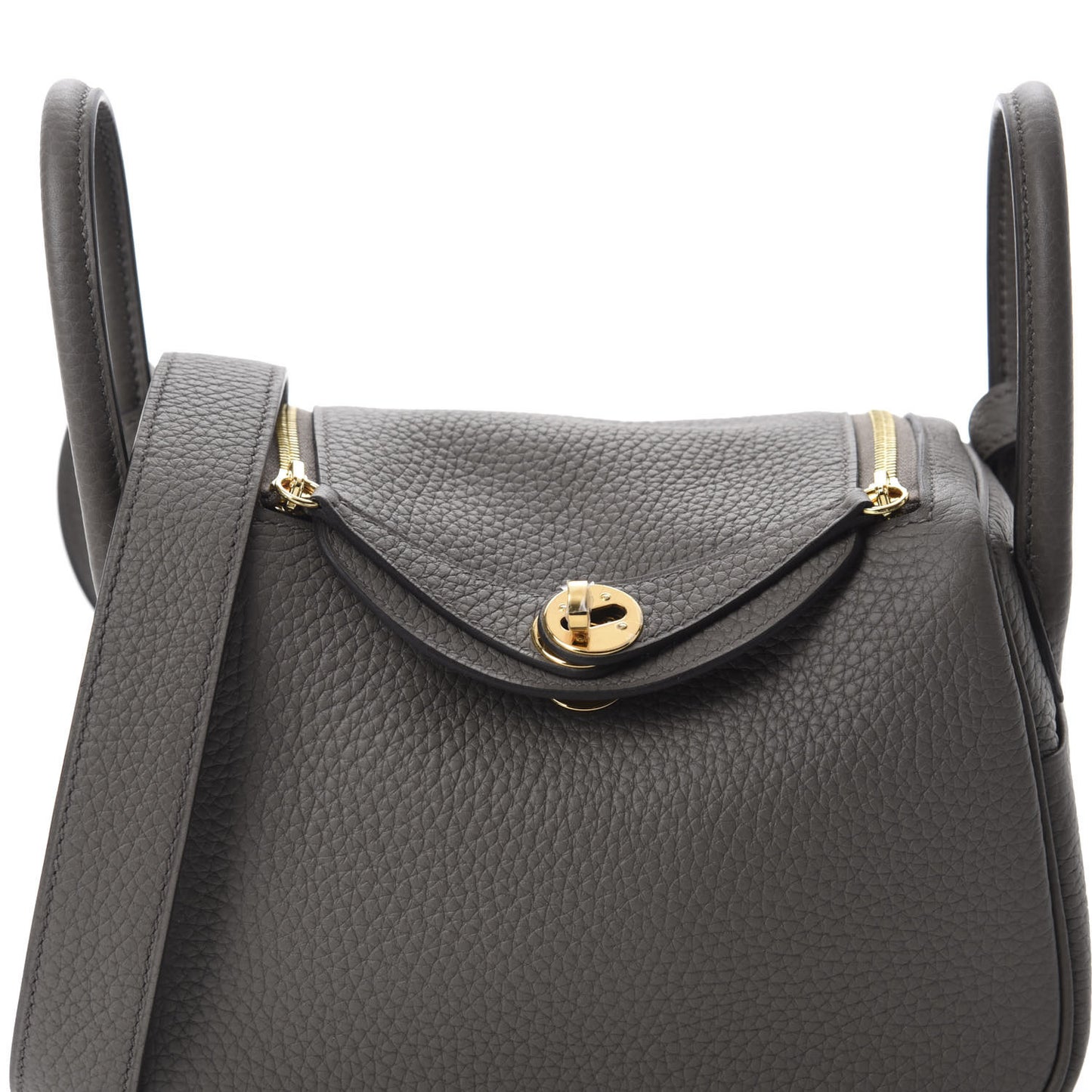 Taurillon Clemence Mini Lindy 20 Etain