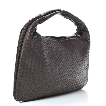 Bottega Veneta Nappa Intrecciato Large Veneta Hobo Ebano 2 of 10