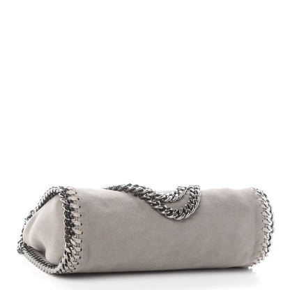 Stella McCartney Shaggy Deer Mini Falabella Fold Over Tote Light Grey 4 of 7