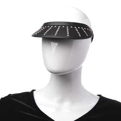 Gucci Lambskin Strass Sun Visor M Black 2 of 5