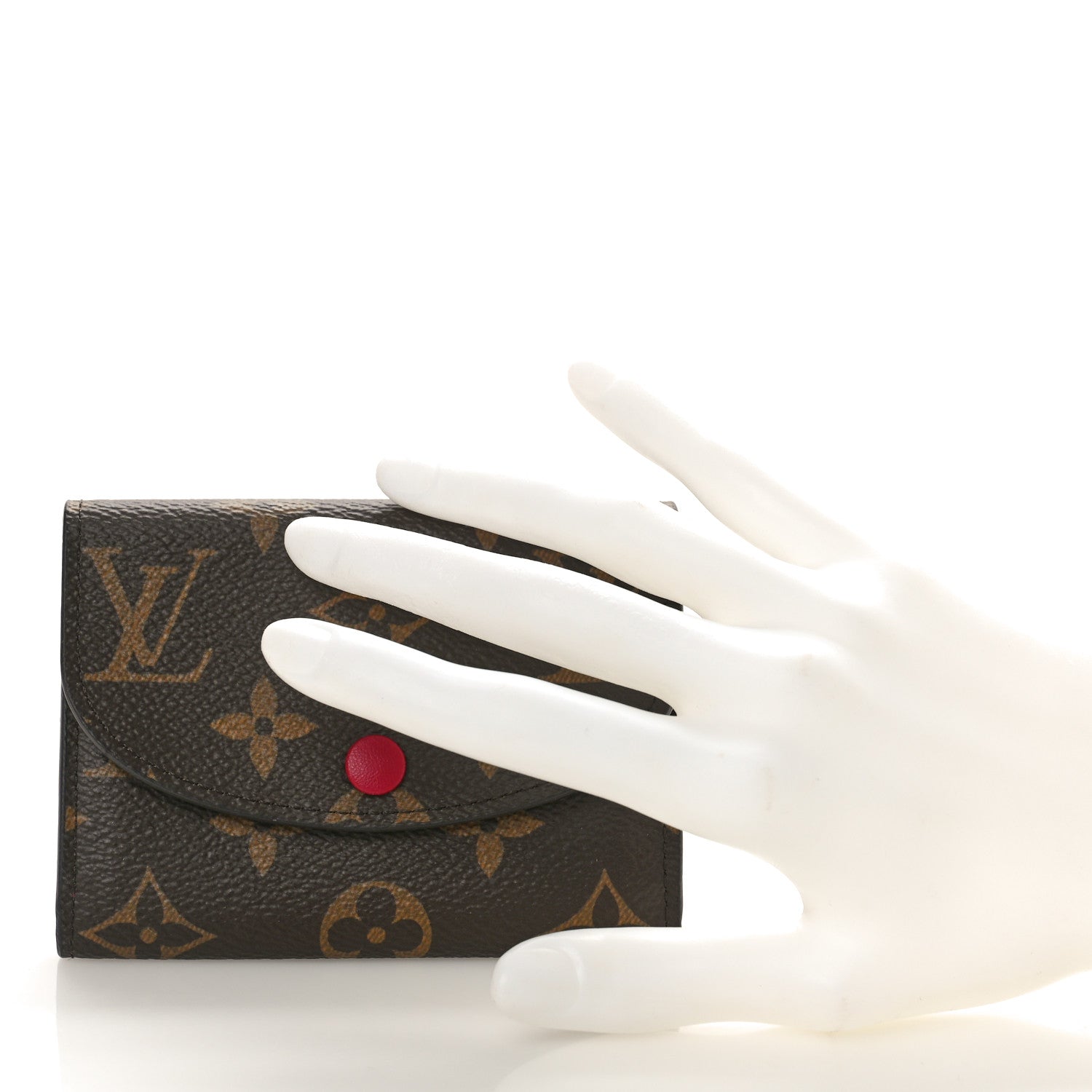 Louis Vuitton Monogram Rosalie Coin Purse Fuchsia 2 of 8