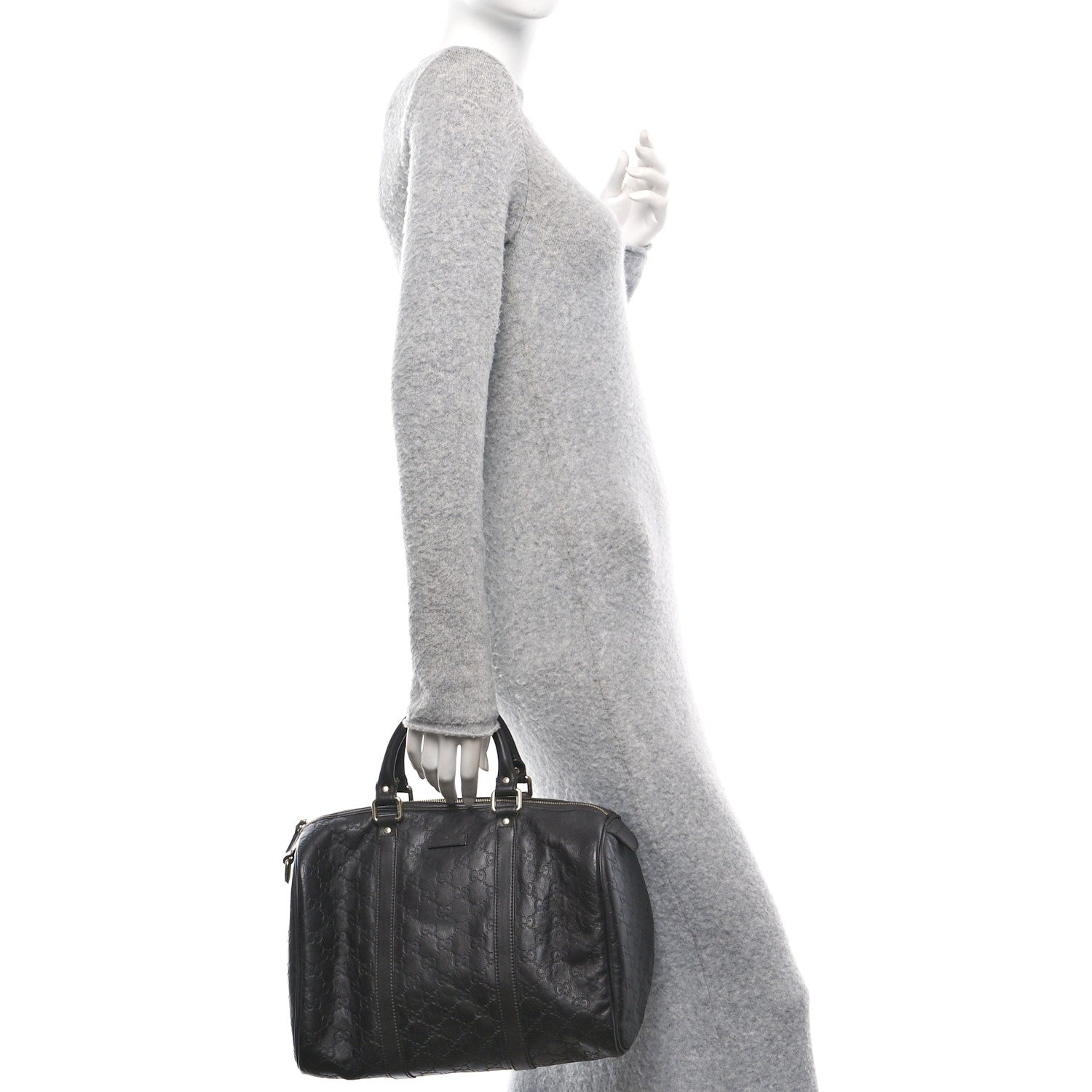 Gucci Guccissima Medium Joy Boston Brown 2 of 10