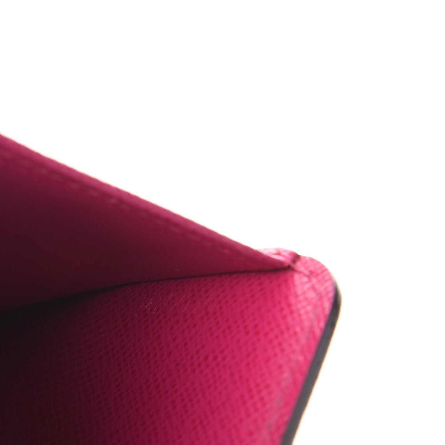 Monogram Perforated Compact Zipped Wallet Fuchsia