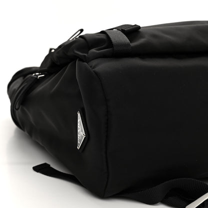 Prada Tessuto Nylon Montagna Double Buckle Backpack Black 7 of 8