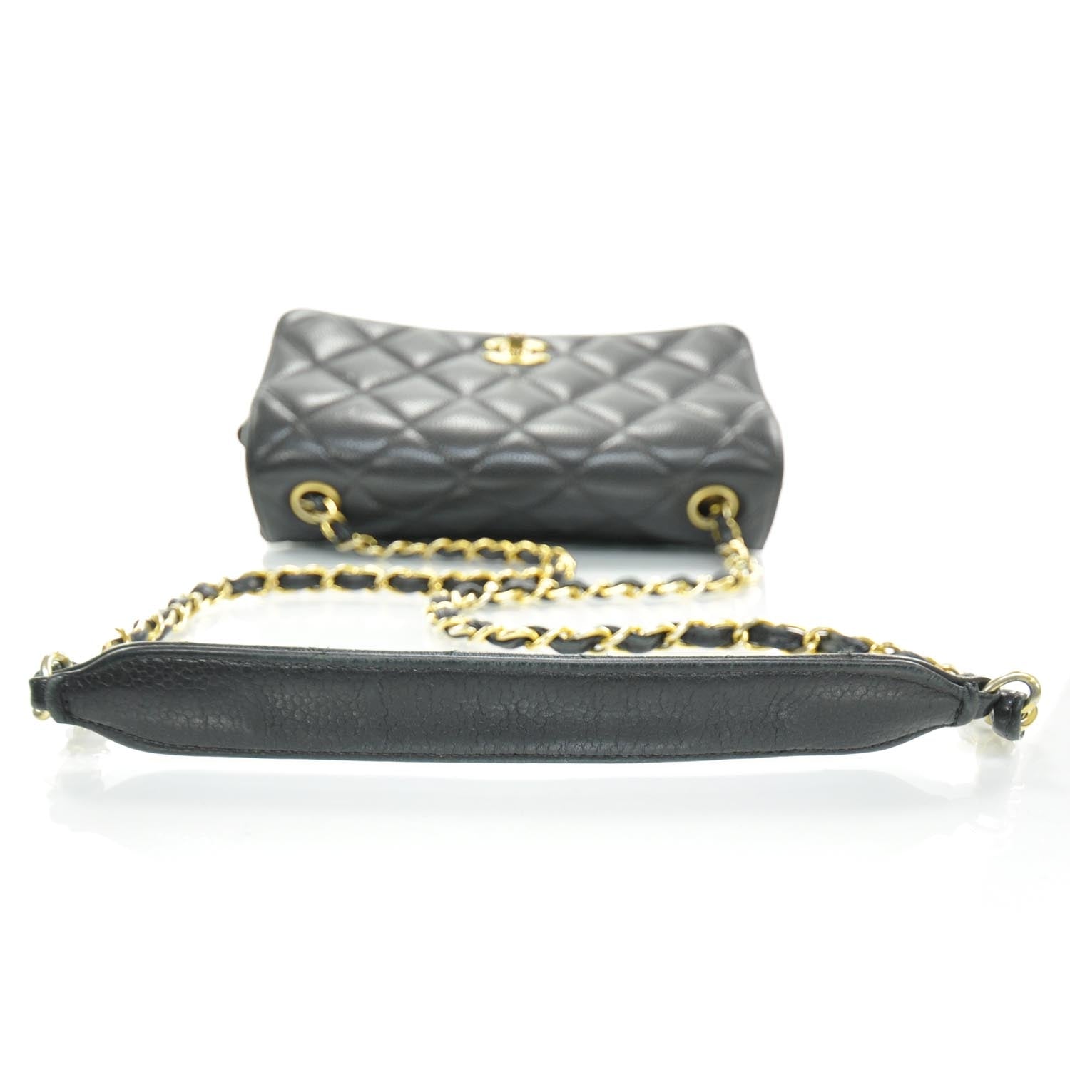 Chanel Caviar Quilted Flap Shoulder Bag Black 6 of 12