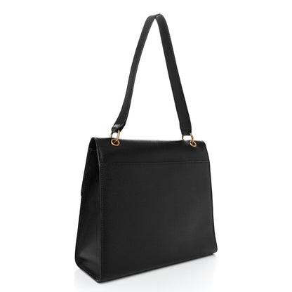 Chanel Caviar Flap Shoulder Bag Black 3 of 11