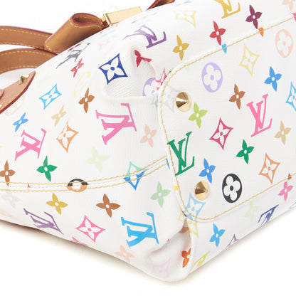 Louis Vuitton Monogram Multicolor Annie MM White 6 of 9