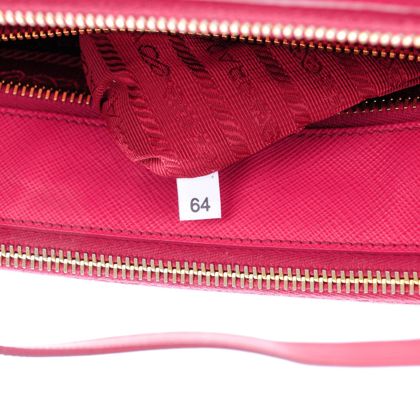 Saffiano Small Galleria Double Zip Tote Peonia