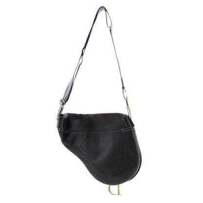 Christian Dior Leather Baudrier Saddle Bag Brown 3 of 12