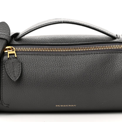 Burberry Calfskin The Barrel Bag Charcoal Grey 8 of 12
