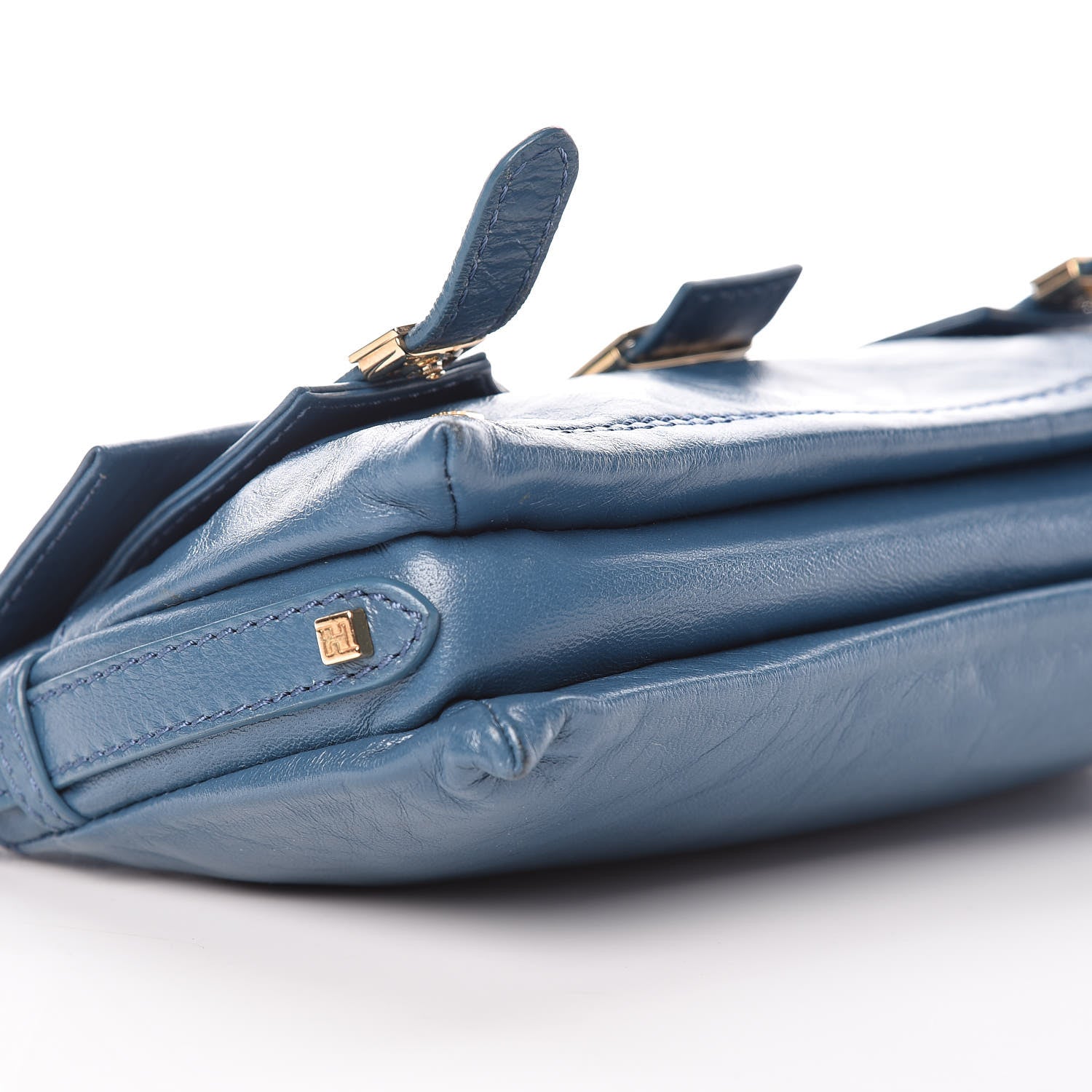 Fendi Nappa Baguette Blue 8 of 9