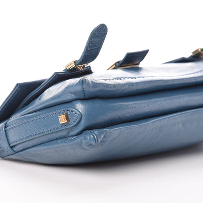 Fendi Nappa Baguette Blue 8 of 9