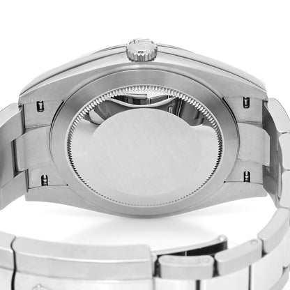 Rolex Stainless Steel 41mm Oyster Perpetual Datejust Watch Slate 126300 4 of 4