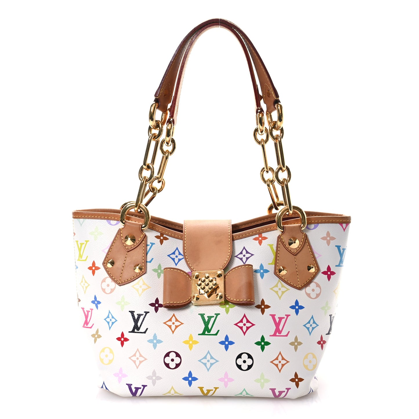 Monogram Multicolor Annie MM White