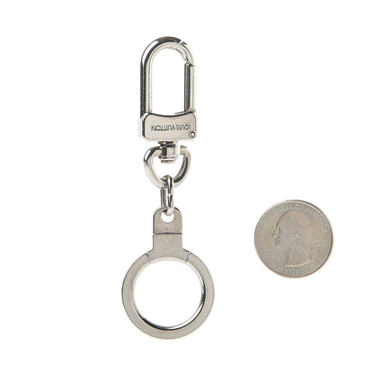 Louis Vuitton Pochette Extender Key Ring Silver 2 of 3