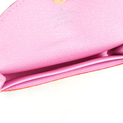 Louis Vuitton Monogram Multicolor Business Card Holder White Litchi 5 of 7