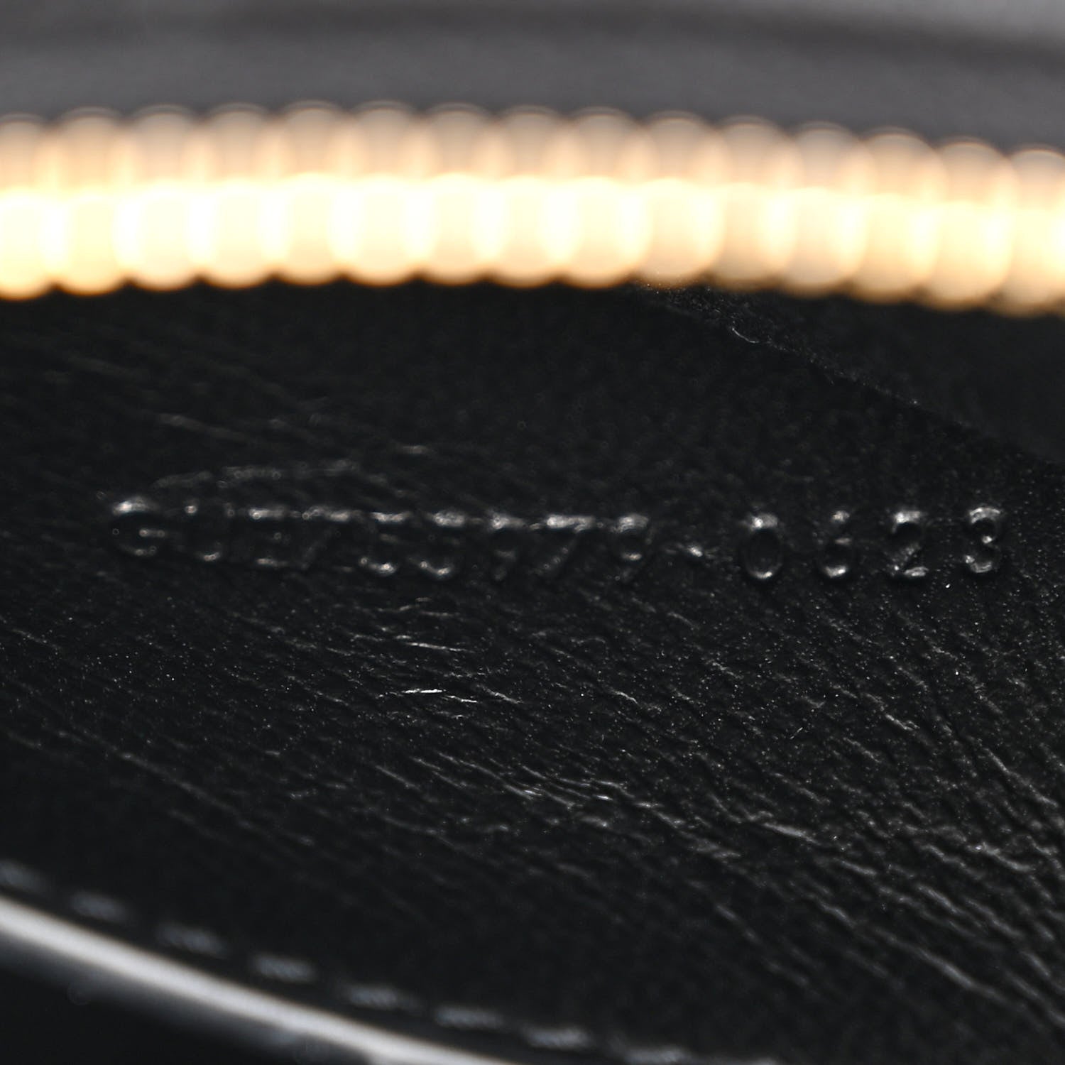 Saint Laurent Lambskin Quilted Gaby Zipped Shoulder Bag Black 7 of 10