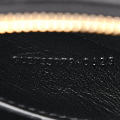 Saint Laurent Lambskin Quilted Gaby Zipped Shoulder Bag Black 7 of 10