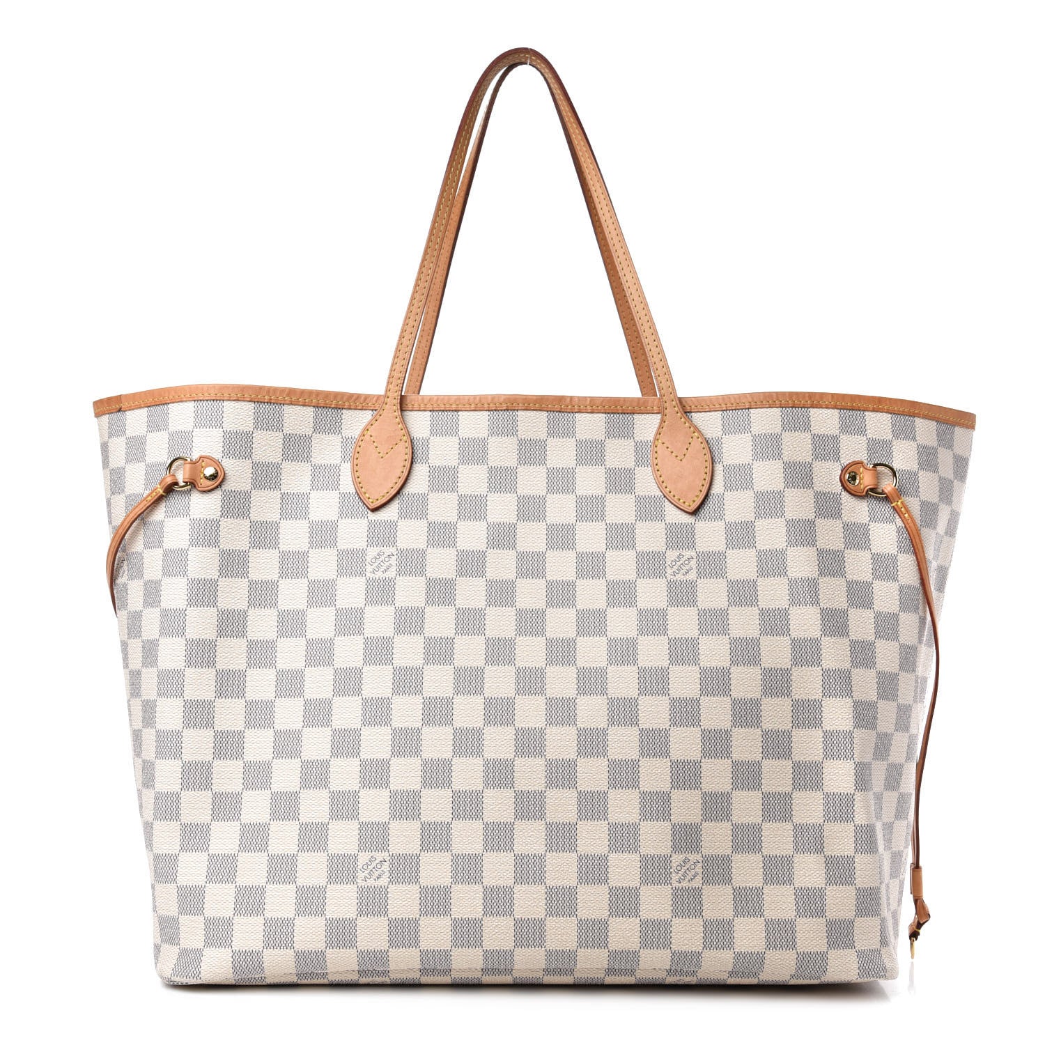 Louis Vuitton Damier Azur Neo Neverfull GM Rose Ballerine 1 of 12
