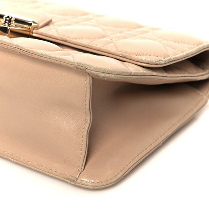Christian Dior Lambskin Cannage Miss Dior Promenade Pouch Beige 11 of 11