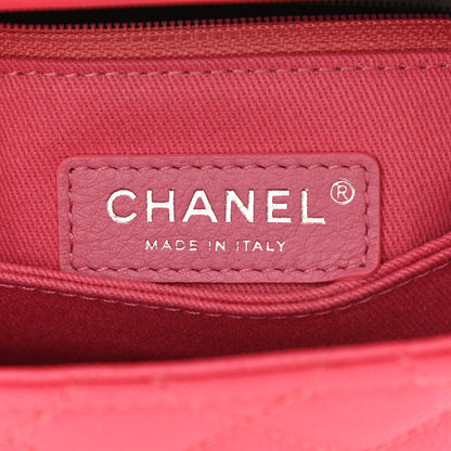 Chanel Caviar Quilted Incognito Extra Mini Coco Handle Flap Pink 6 of 11