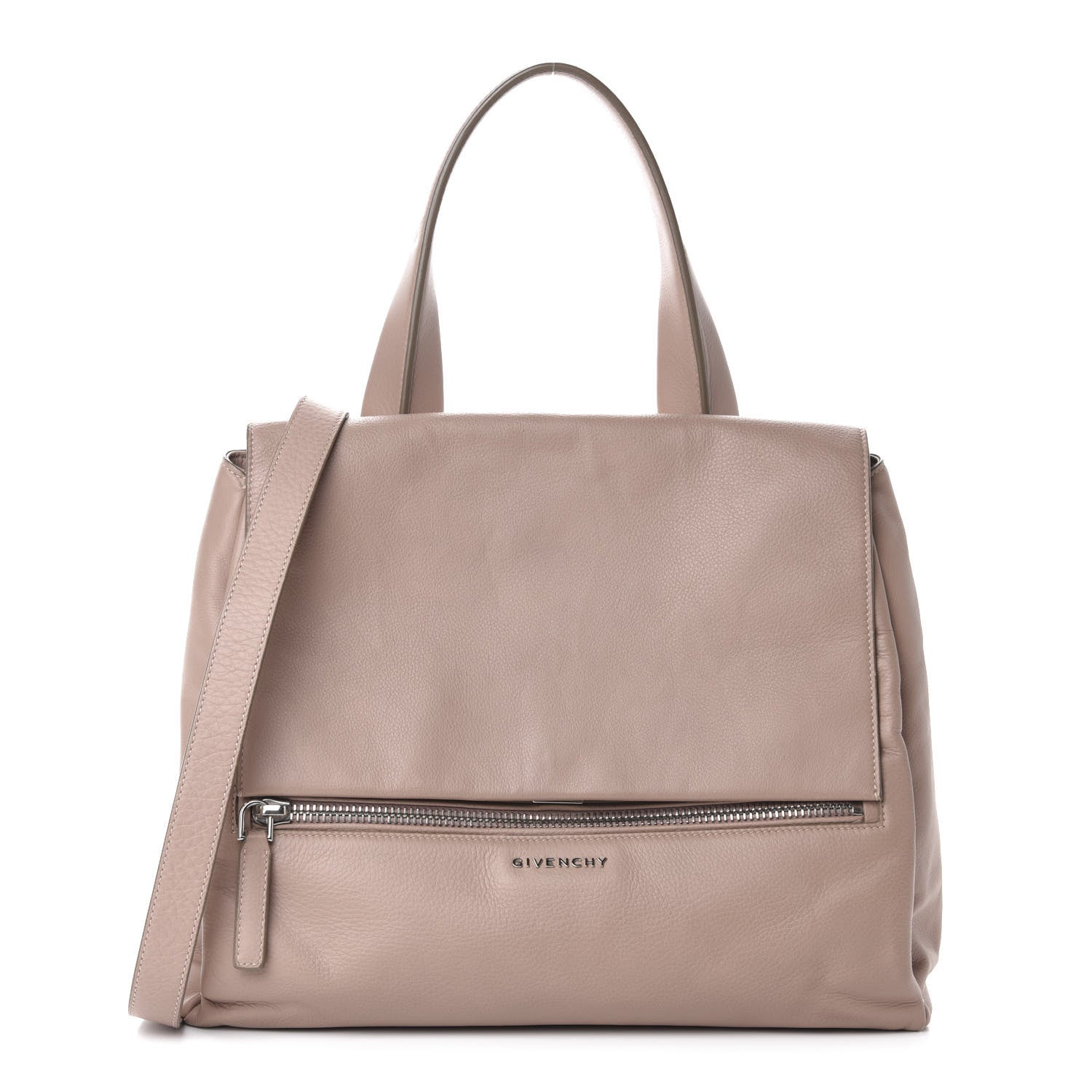 Givenchy Calfskin Medium Pandora Pure Flap Bag Sand 1 of 12