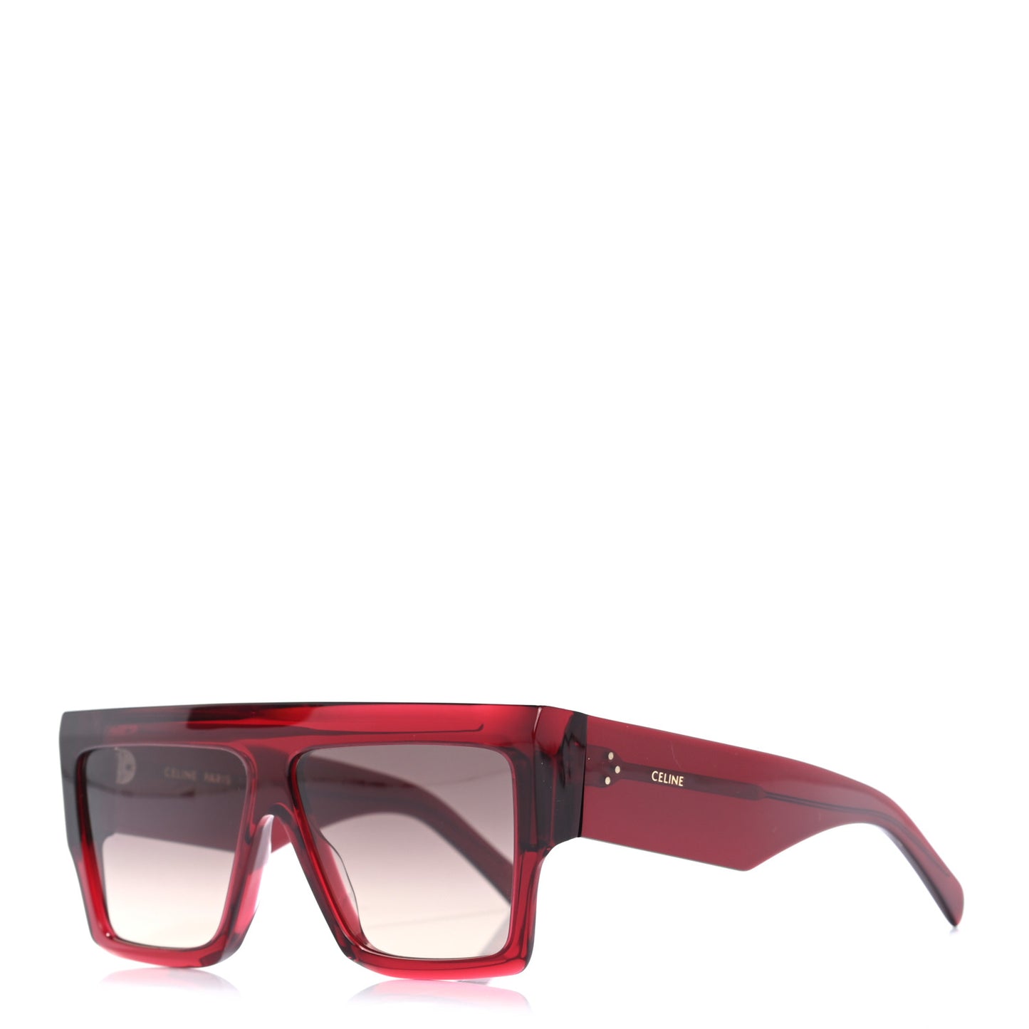 Acetate Rectangular Sunglasses CL400921 Red