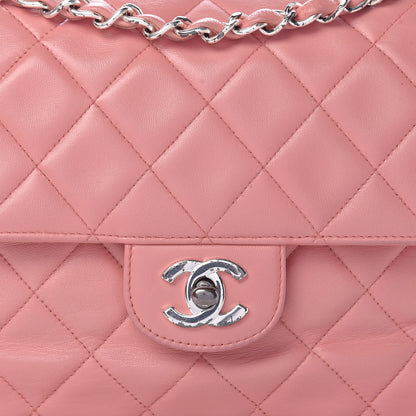 Chanel Lambskin Quilted Small Single Flap Pink 21 of 21