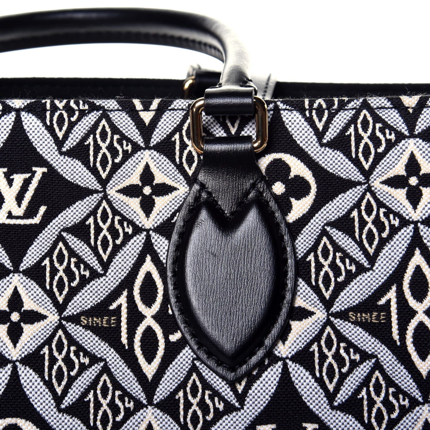 Louis Vuitton Jacquard Since 1854 Onthego GM Grey 10 of 10