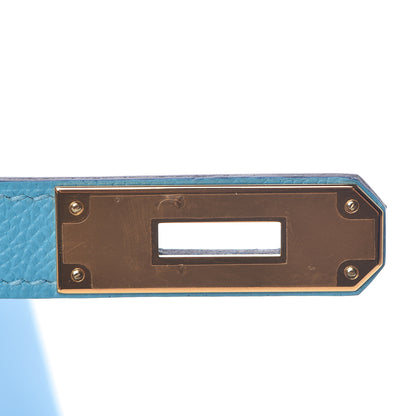 Hermes Epsom Kelly Sellier 28 Bleu Du Nord 33 of 39