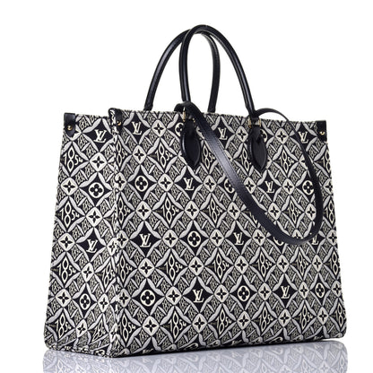Louis Vuitton Jacquard Since 1854 Onthego GM Grey 4 of 10