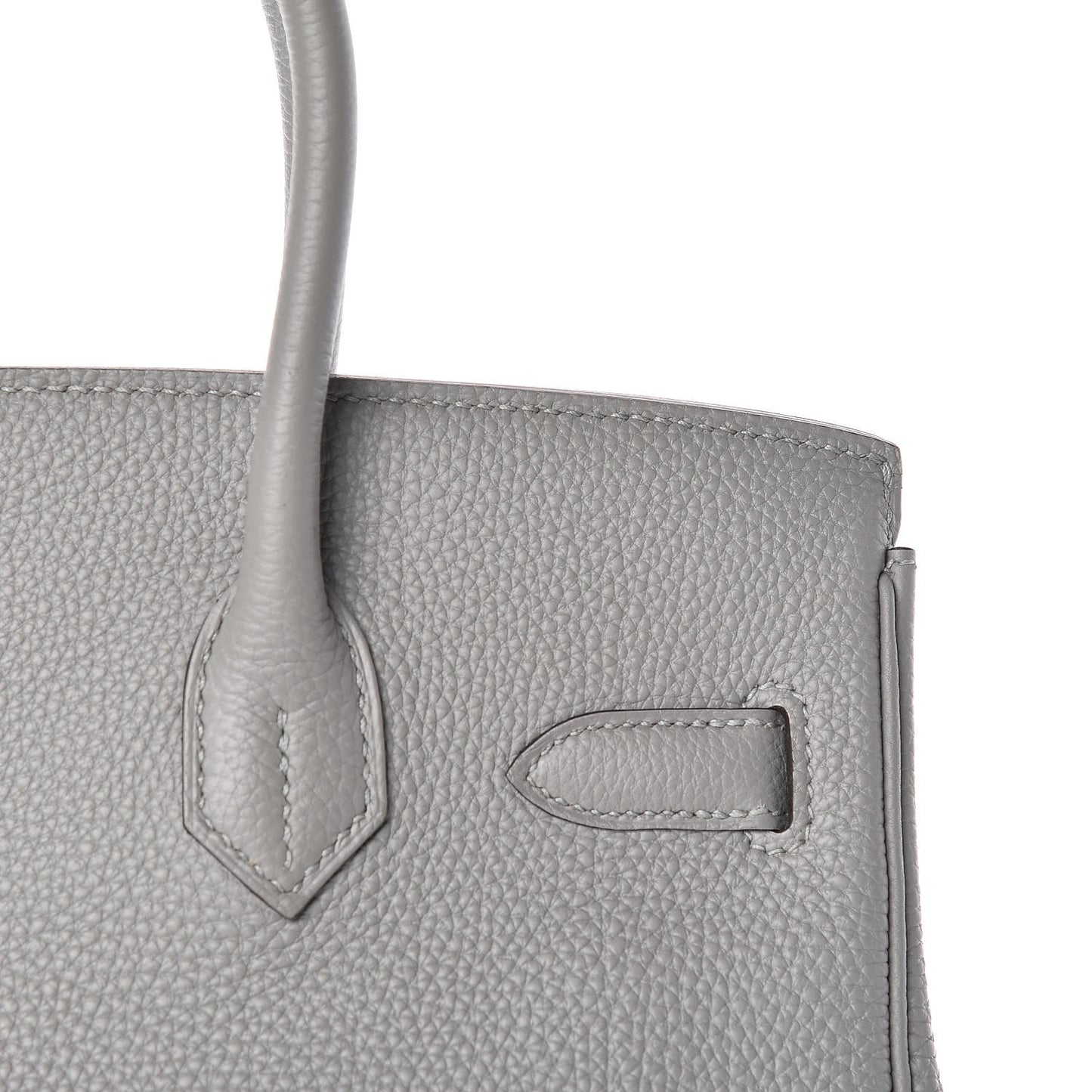 Togo Birkin 30 Gris Mouette