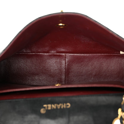 Chanel Lambskin Quilted Medium Single Flap Black 6 of 19