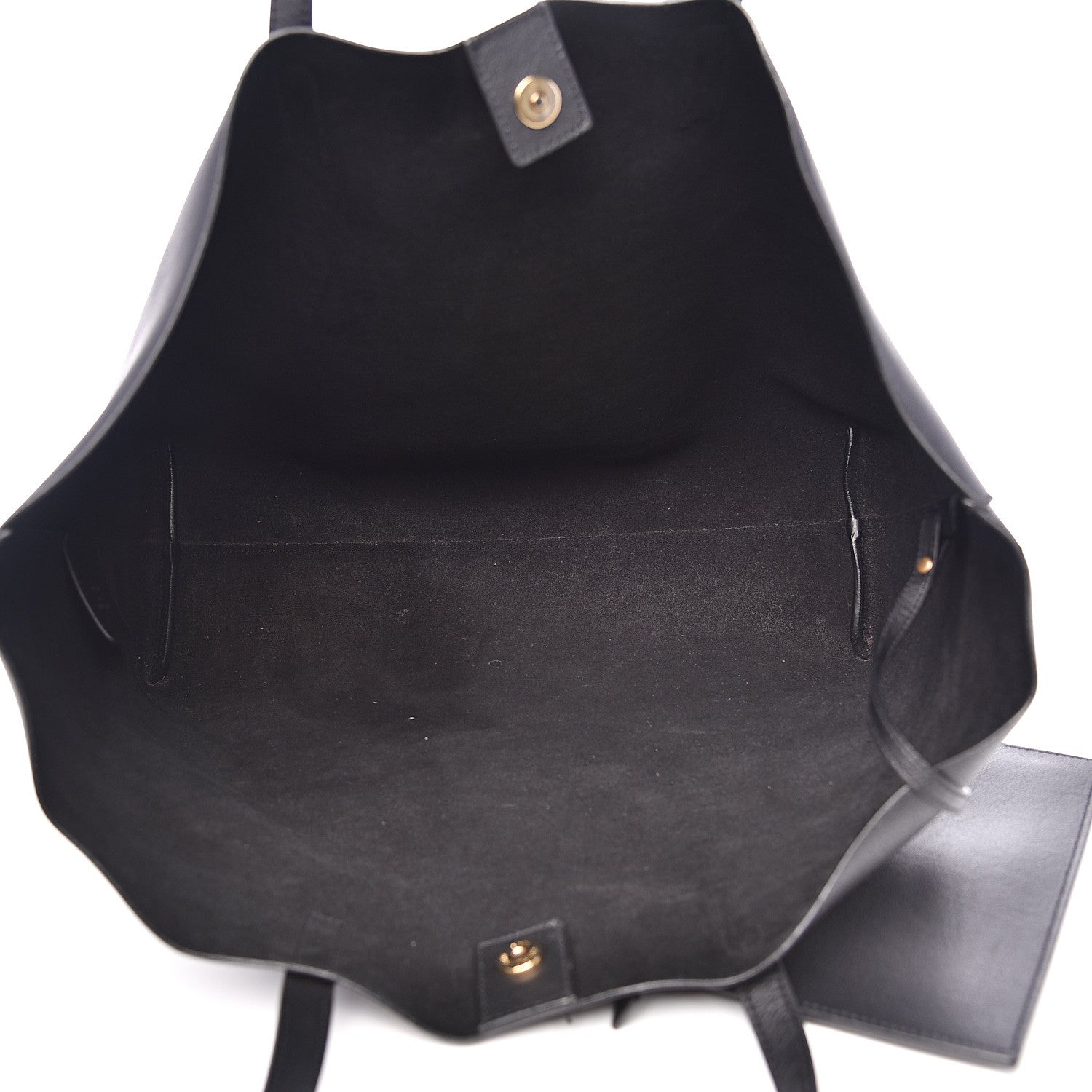 Saint Laurent Calfskin Large Shopping Tote Black 5 of 14