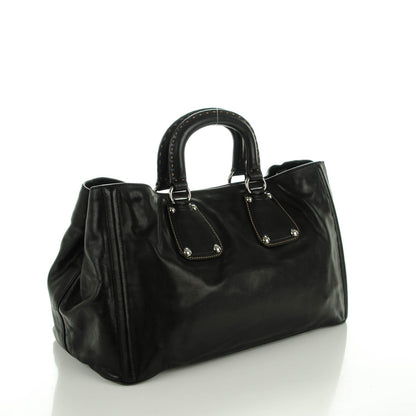 Prada Soft Calf Tote Nero Black 3 of 8