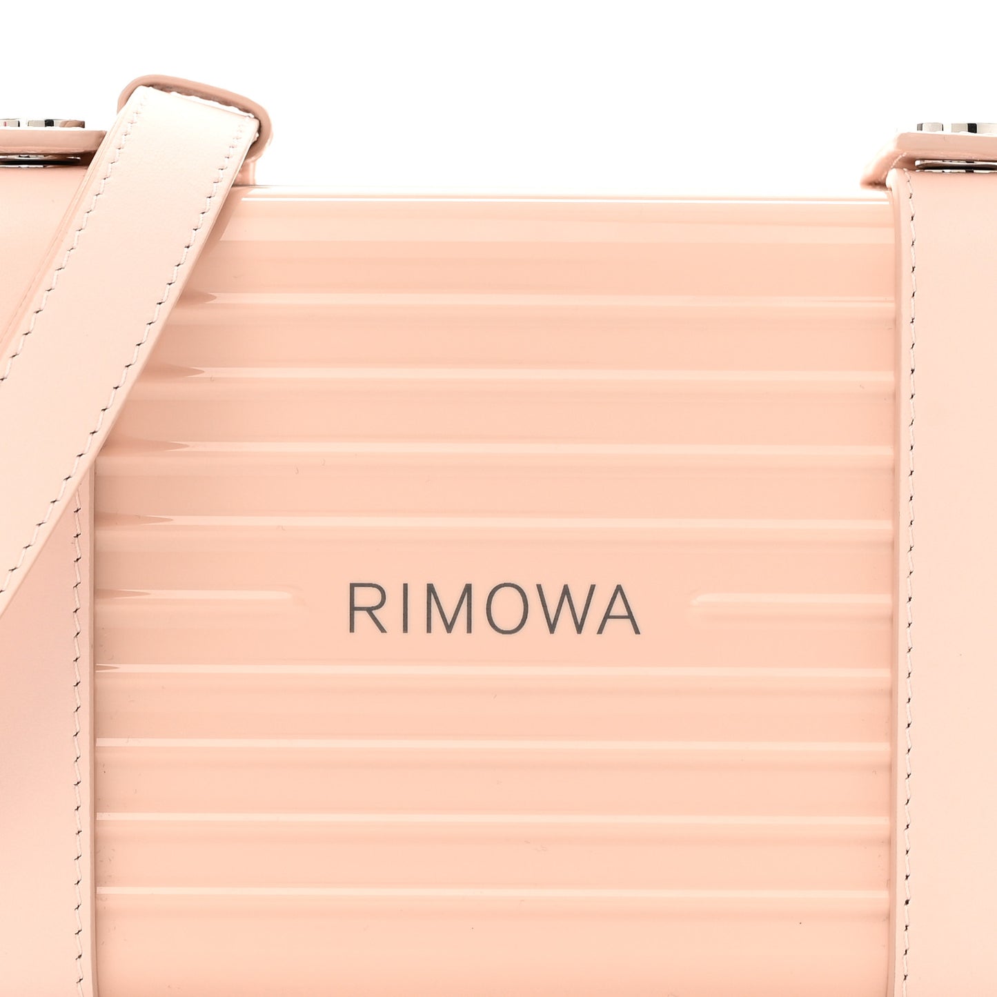 Gloss Polycarbonate Personal Cross-Body Bag Petal Pink