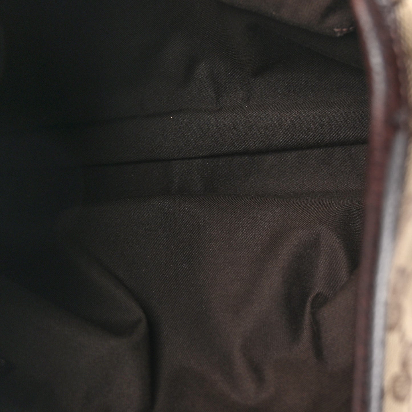 Monogram Large Abbey D Ring Hobo Dark Brown