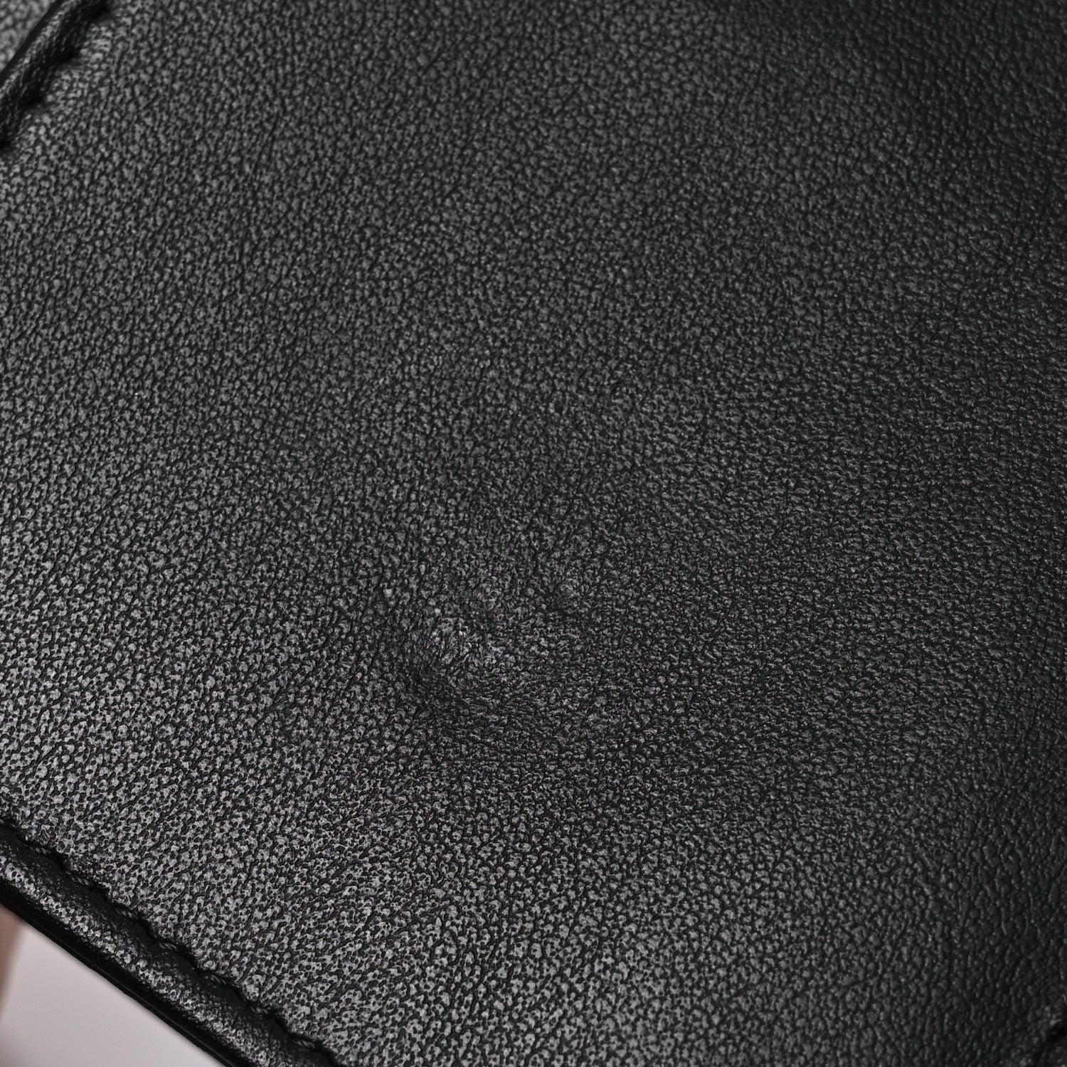 Chanel Lambskin Camellia Embossed Wallet On Chain WOC Black 12 of 16