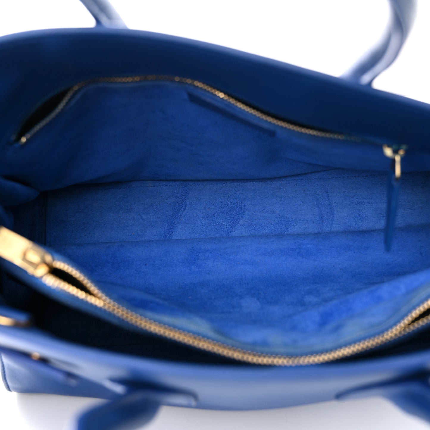 Calfskin Small Sac De Jour Blue Majorelle