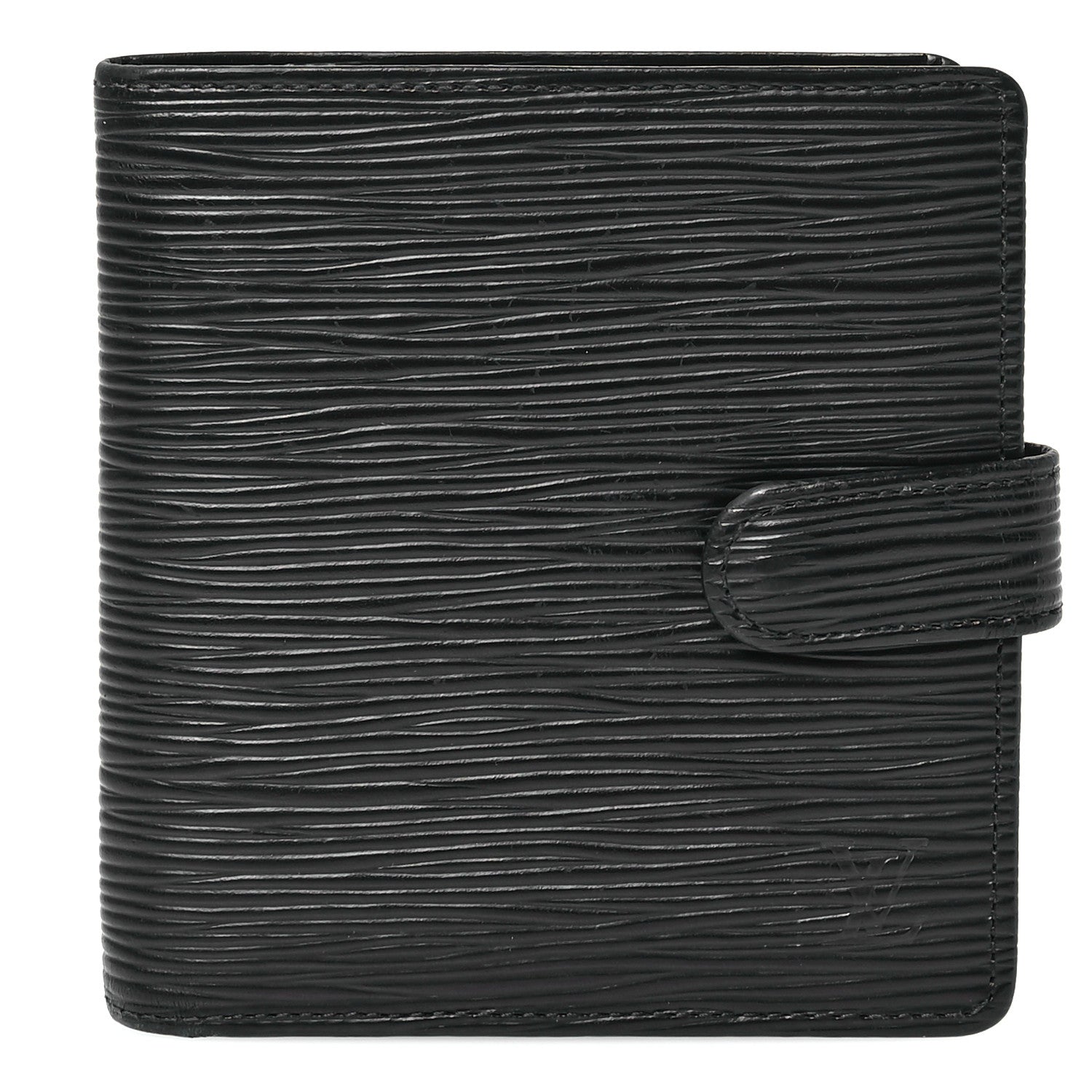 Louis Vuitton Epi Porte-Billets Compact Wallet Black 1 of 7