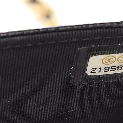 Chanel Caviar Quilted Wallet On Chain WOC Black 8 of 12