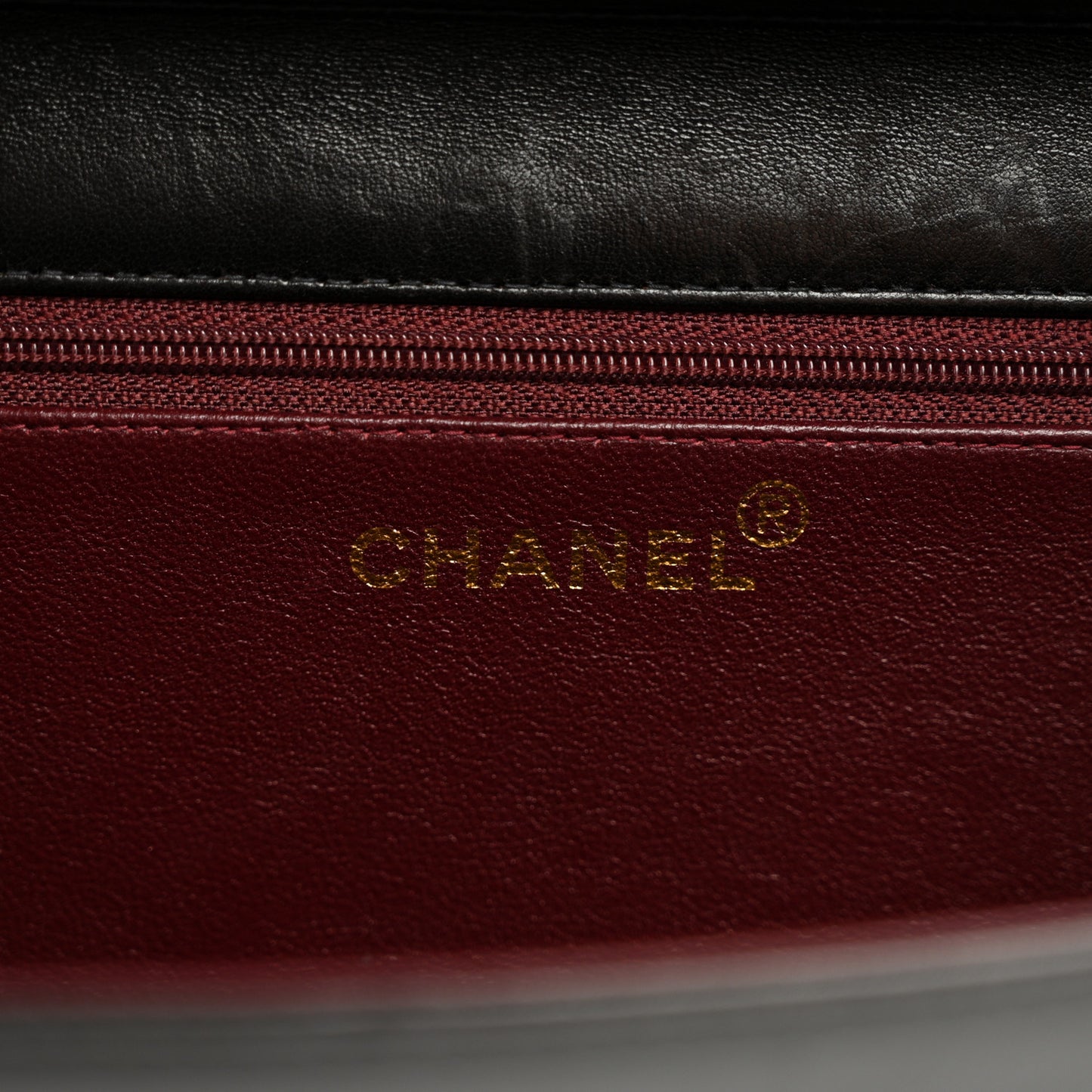Lambskin Quilted Small Single Flap Black
