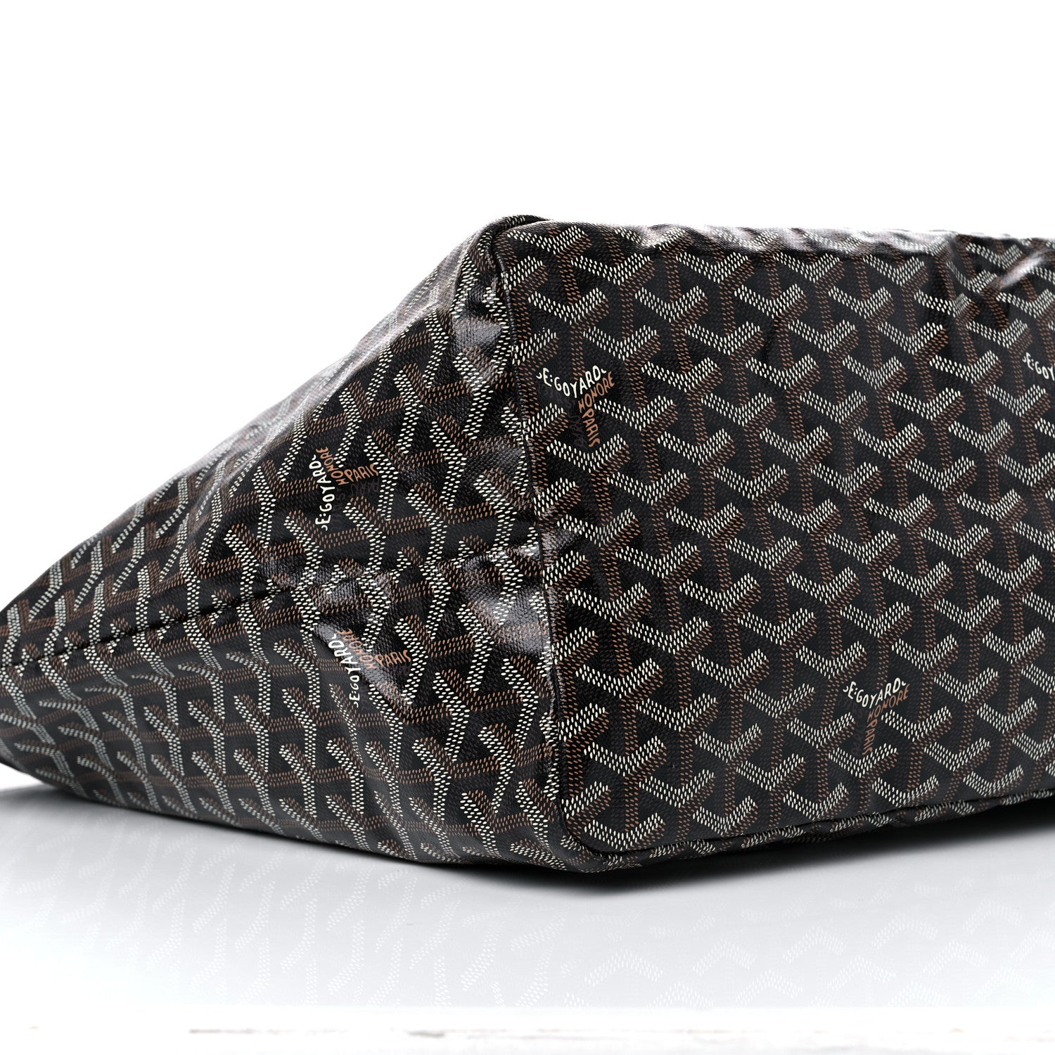 Goyard Goyardine Saint Louis GM Black Gold 5 of 12