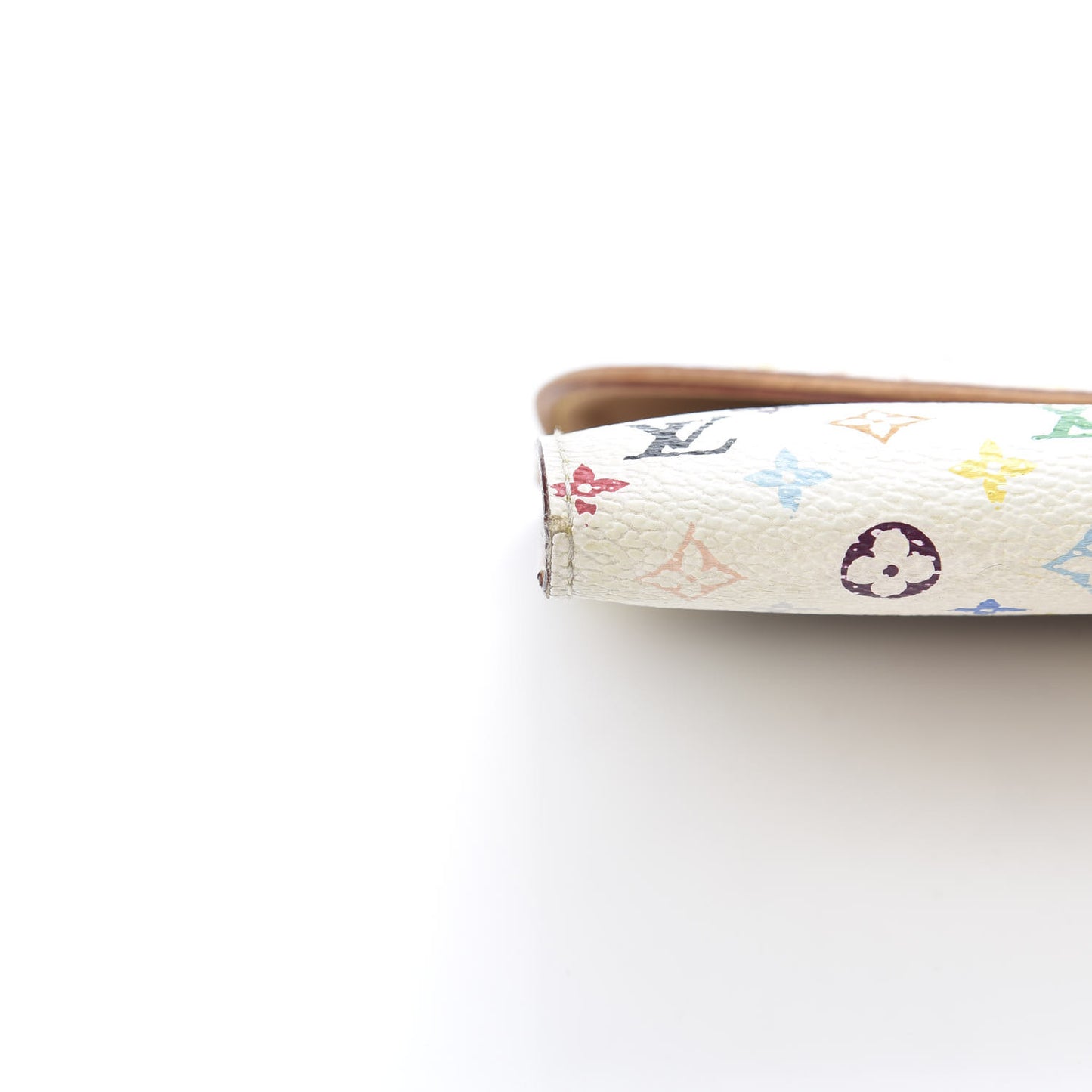 Monogram Multicolor Eugenie Wallet White