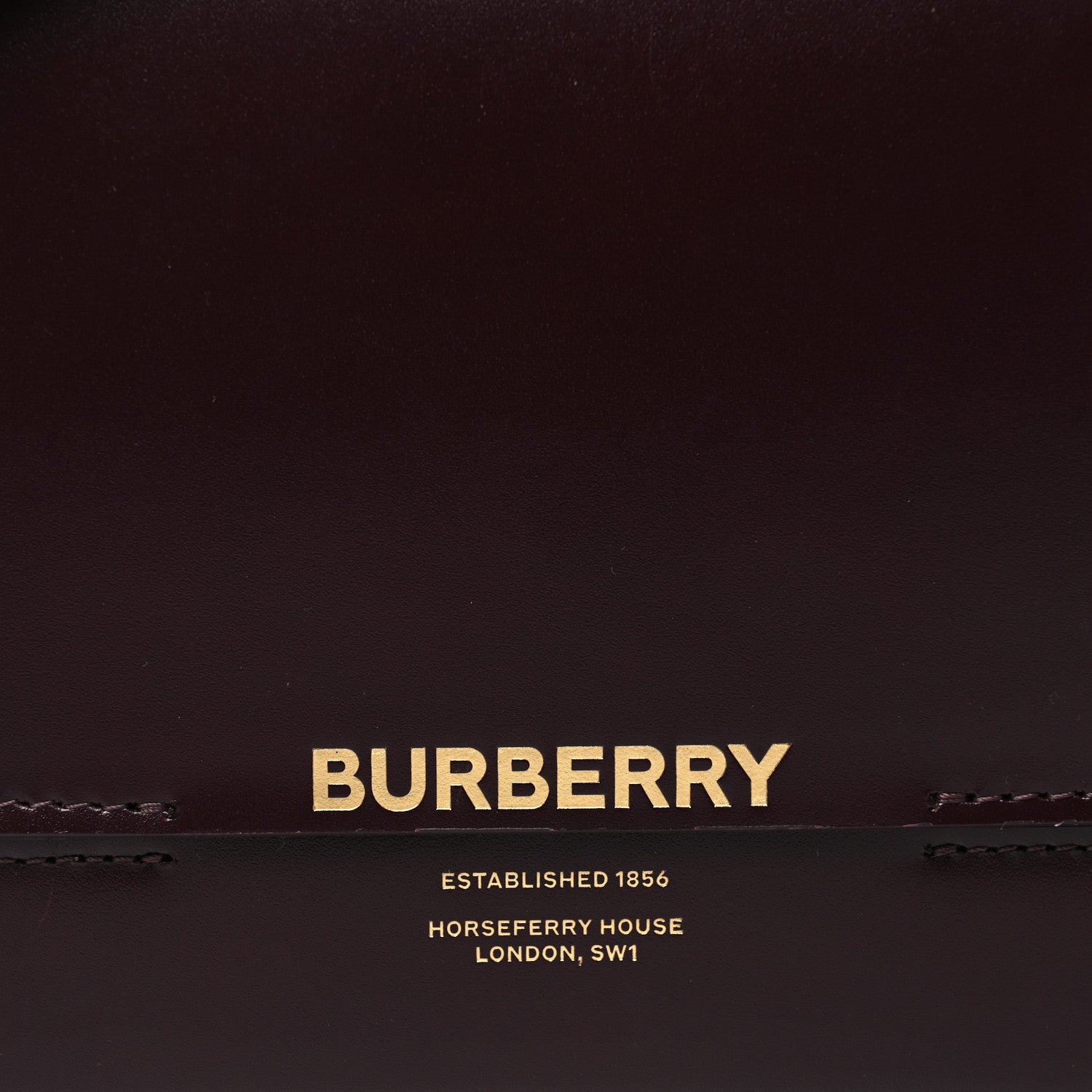 Burberry Smooth Calfskin Small Grace Bag Oxblood 8 of 10